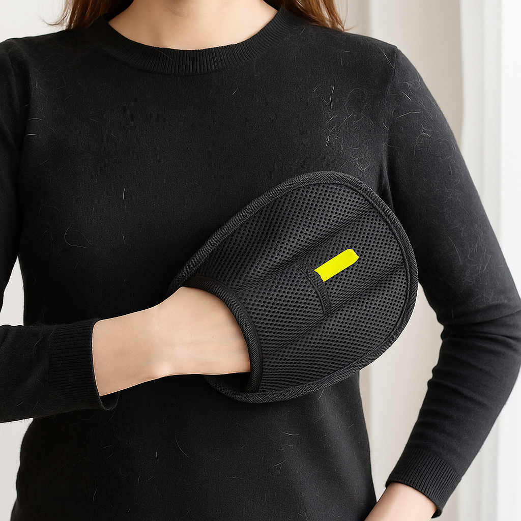 De anti-haar handschoen | 50% korting