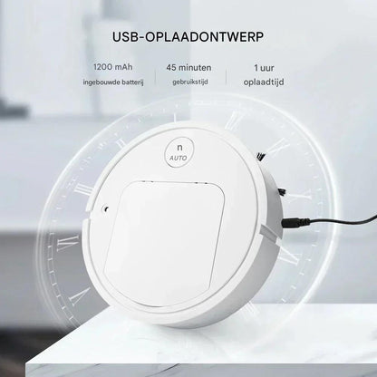 CleanBuddy Pro | Nooit meer zelf dweilen of stofzuigen