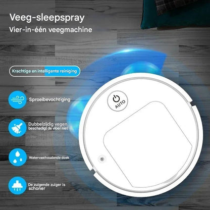 CleanBuddy Pro | Nooit meer zelf dweilen of stofzuigen